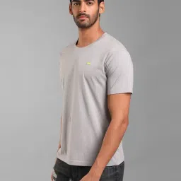 Kazo Grey Regular Fit Crew T-Shirt image 3