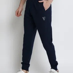 van heusen Vh Innerwear Blue Regular Fit Joggers image 3