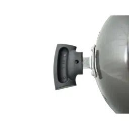 HAZEL 3 mm Hard Anodised Kadai Deep Aluminium Anodized Frying Kadhai, 2700 ml, Black image 4