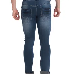 Parx Blue Skinny Fit Lightly Washed Jeans image 2