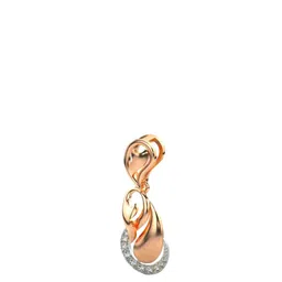 VALANOVA Women Sterling Silver Plated Diamond Pendant-image-47