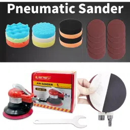 Malfah Enterprises 10000 RPM Corded Air Random Orbital Sander image 2