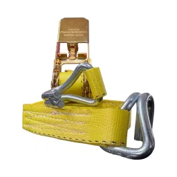 GTCFI Heavy Duty Ratchet Tie Down Strap 1500 Kg Load Capacity 25 mm 7 m Polyester Yellow-picture-37
