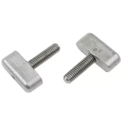 RS PRO Silver Wing Clamping Knob M6 Threaded Stud, 237334-picture-45