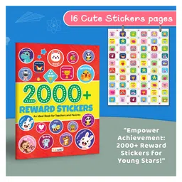 gowoo Reward Stickers: A Fun Sticker Book for Teachers and Parents - Encouraging and Celebrating Kids' Achievements with Over 2000 Stickers [Paperback] image 3