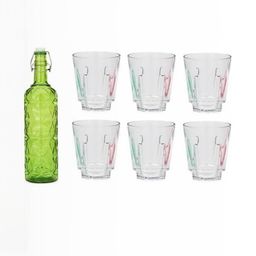 SOMIL Green Glass Airtight Can Bottle-picture-30