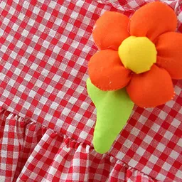 StyleCast x Revolte Checked A-Line Mini Dress image 5