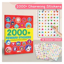 gowoo Reward Stickers: A Fun Sticker Book for Teachers and Parents - Encouraging and Celebrating Kids' Achievements with Over 2000 Stickers [Paperback] image 4