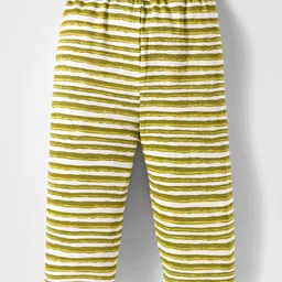 OHMS Single Jersey Knit Full Length Lounge Pants with Stripes & Animal Print Pack of 5 - Multicolor image 4