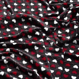 FABINALIV Multicolor Abstract Woollen Single Bedsheet with Pillow Cover image 5
