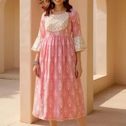 SZN Women Geometric Printed Daily A-Line Kurta-picture-45