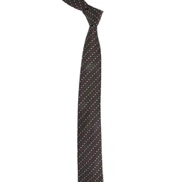 Calvadoss Green Woven Design Broad Tie image 2