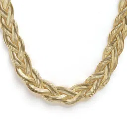 Bohey by KARATCART Gold-Plated Chain image 3