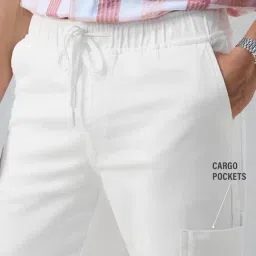 The Souled Store White Cotton Solid Mid Rise Jeans image 4