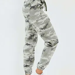 American Eagle Outfitters Grey Printed Joggers image 3