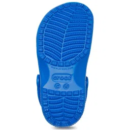 Crocs Kids Classic Blue Back Strap Clogs image 4