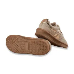 Ginger by Lifestyle Women's Beige Sneakers image 2