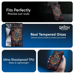 QRIOH Floral Printed Samsung Galaxy S24 Plus Silicone Back Case image 2