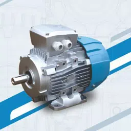 Rotomotive Three Phase Induction Motor IE2 Foot Mounted 8 Pole 1 HP Power & 100L Frame image 3