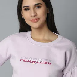 Allen Solly Purple Printed Sweatshirt image 5