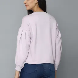 Allen Solly Purple Printed Sweatshirt image 2