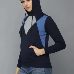 Allen Solly Navy Cotton Sweatshirt image 3