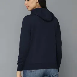 Allen Solly Navy Cotton Sweatshirt image 2