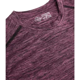 Chimprala Kids Magenta Textured T-Shirt image 3