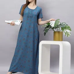 QUIRA Printed Maxi Nightdress image 5