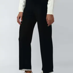 Van Heusen Black Mid Rise Pants image 3