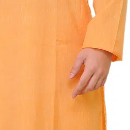 Exotic India Men Embroidered Thread Work Pure Cotton Kurta with Pyjama image 2