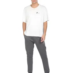 Arrow Grey Cotton Regular Fit Joggers image 4