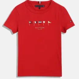 Tommy Hilfiger Boys Red T-Shirt-image-54