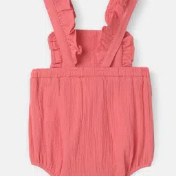 Nauti Nati Girls Multicolor Cotton Graphic Print Dungaree image 2