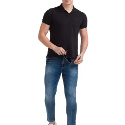 Parx Blue Skinny Fit Heavily Washed Jeans image 5