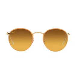 Ray-Ban 0RB3447JM Brown Round Sunglasses - 50 mm image 1