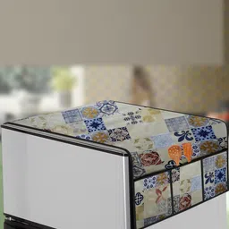 The Furnishing Tree Yellow Plastic Refrigerator Cover-picture-34