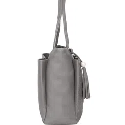 DAISY STAR Textured Structured Shoulder Bag image 5