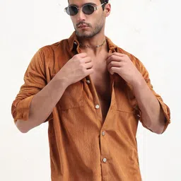 SHOWOFFFF Men Comfort Slim Fit Casual Shirt-picture-12