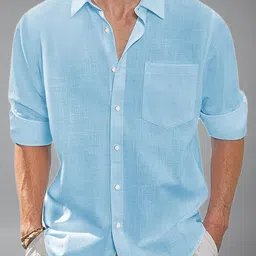 univibe Smart Slim Fit Casual Shirt image 4