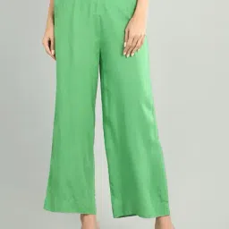 Aurelia Green Regular Fit Palazzo-picture-35
