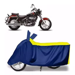 Auto Pearl Bike Cover for Hyosung Aquila 250 (Yellow & Blue)-picture-29