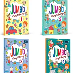 Jumbo Copy Coloring - Set of 4 Books For Kids-image-61