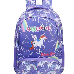 BEAUTY GIRLS BY HOTSHOT 1569|School Bag|Tuition Bag|Unicorn Bag|College Backpack|ForGirls&Women|18Inch|32 L School Bag for girls - Height 19 Inches-picture-31