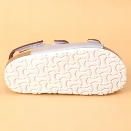 Babyoye Sandals  with Velcro Closure - Red image 5