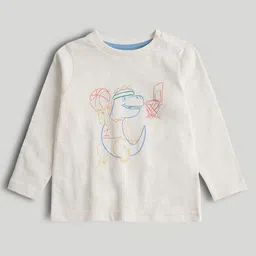mothercare Boys Graphic Printed Round Neck T-shirt-image-3