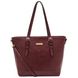 Giordano Blossoms 2020 Maroon Textured Medium Shoulder Handbag-picture-45