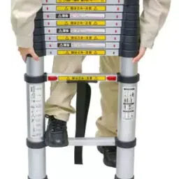 Monotaro 13 Steps Aluminium Telescopic Ladder image 2