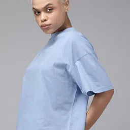 Roadster Drop-Shoulder Sleeves Boxy T-shirt image 4