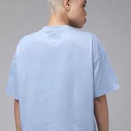 Roadster Drop-Shoulder Sleeves Boxy T-shirt image 5